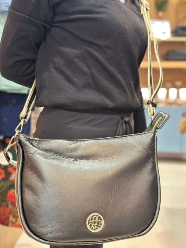Lollipops Sac Hobo M Noir Olmi – Image 2